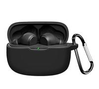 Funda Protectora de Silicona para Auriculares JBL Wave 200TWS / Vibe 200TWS / Vibe Beam/Wave Beam 2 - Protector Antigolpes Resistente a Rayones con Llavero