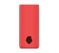 Funda protectora de silicona para auriculares SkullCandy 360 con construcción y recortes para un uso ininterrumpido (rojo)