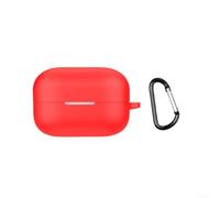 Funda protectora de silicona para auriculares Sony LinkBuds Clip WF-LC900, ligera, a prueba de golpes, con cobertura completa, ideal para deportes, viajes, gimnasio, varios colores (rojo)
