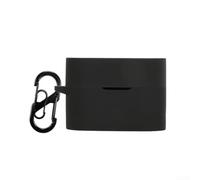 Funda protectora de silicona para auriculares Sony Wf-1000xm6 con cubierta suave que absorbe los golpes y ajuste seguro en varios colores negro, blanco, rojo, azul, verde, rosa (negro)