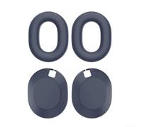 Funda protectora de silicona para auriculares Sony WH-1000XM6, a prueba de sudor, ligera, portátil, color azul oscuro