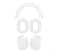 Funda protectora de silicona para auriculares Sony WH-1000XM6, cobertura completa, con orejeras y cubierta para la diadema, resistente a los arañazos, caídas, lavable, impermeable, a prueba de polvo