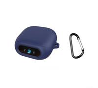 Funda protectora de silicona para auriculares Soundcore for Liberty 5 Pro, funda flexible y suave, resistente a los arañazos, organizador de viaje con gancho de mosquetón, diseño compacto, color verde