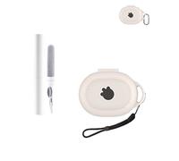 Funda protectora de silicona para auriculares SteelSeries Arctis GameBuds - Funda duradera y ecológica para auriculares Bluetooth con agujeros precisos y compatibilidad de carga - Blanco