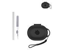 Funda protectora de silicona para auriculares SteelSeries Arctis GameBuds - Funda duradera y ecológica para auriculares Bluetooth con agujeros precisos y compatibilidad de carga - Negro