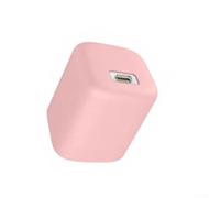 Funda protectora de silicona para Baseus 65W Cargador: Resistente al polvo Carcasa rígida Almacenamiento seguro 5x4x4cm Bolsa de transporte compacta (rosa)