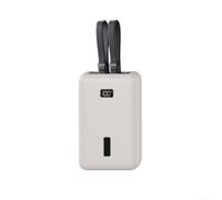 Funda protectora de silicona para batería Anker Zolo de 20000 mAh, funda ligera con botón completo para Access, funda para cargador portátil de 45 W (gris)