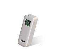 Funda protectora de silicona para batería externa Anker Prime de 27650 mAh (250 W), antigolpes, antiarañazos, diseño antideslizante, lavable, cómoda de sostener, color gris