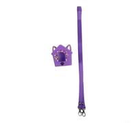 Funda protectora de silicona para Bitzee con correa - Funda suave para mascotas virtuales - Protector a prueba de polvo para juguete interactivo - Apto para viajes - Varios colores - 8,2 x 8 x 5 cm