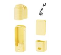 Funda protectora de silicona para bolsillo 3 accesorios de cámara de acción, cubierta de lente, marco a prueba de arañazos, tipo minimalista, silicona para cámara de acción