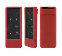 Funda Protectora de Silicona para Bose Solo 5 10 15 Series II TV Soundbar Mando a Distancia, Funda Mando para Bose Solo, Antideslizante, A Prueba de Golpes, Lavable (Rojo)
