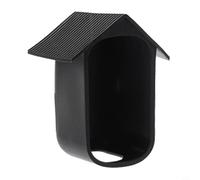 Funda protectora de silicona para Cam 2C y Cam 2C Pro - Resistente a la intemperie, resistente a los arañazos, cubierta de cámara de seguridad con ventilación térmica con corte preciso (negro)