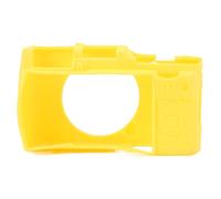 Funda Protectora de Silicona para Cámara, Compatible con Fuji XA2, XA1, XM1, Corte Preciso, Liviana, Fácil de Limpiar, con Superficie Texturizada Especial, para Fuji XM1 (Yellow)