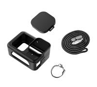 Funda protectora de silicona para cámara con protector antipolvo para defensa de lentes, protector antipolvo para aventura