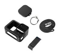 Funda protectora de silicona para cámara con protector antipolvo para defensa de lentes, protector antipolvo para aventura