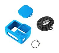Funda protectora de silicona para cámara con protector antipolvo para defensa de lentes, protector antipolvo para aventura