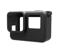 Funda protectora de silicona para cámara deportiva de 360 grados, cubierta a prueba de polvo, funda de lente, funda de silicona para cámara
