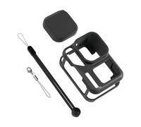 Funda protectora de silicona para cámara deportiva panorámica de 360 grados, a prueba de polvo, funda de silicona