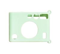 Funda protectora de silicona para cámara, duradera, antideslizante, para protección diaria, bolsa de piel sintética