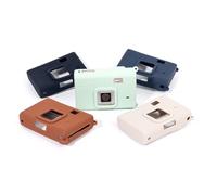 Funda protectora de silicona para cámara Instax Mini Liplay+, funda protectora completa, color sólido, Black, Funda de silicona con protección contra caídas para cámara Instax Mini Liplay+