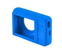 Funda protectora de silicona para cámara KODAK PIXPRO FZ55 que ofrece una cobertura fiable y fácil manejo (azul)