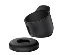 Funda protectora de silicona para cámara, protección contra la lluvia y la nieve para todo tipo de clima, diseño de 12 x 12 x 6 cm, color negro o blanco