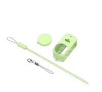 Funda protectora de silicona para cámaras, absorción de golpes, diseño antiarañazos, funda protectora de silicona desmontable