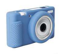 Funda protectora de silicona para cámaras Sony serie ZV1, resistente al desgaste, resistente a las manchas, ligera a prueba de golpes para vlogs de viajes y fotografía diaria (azul marino)
