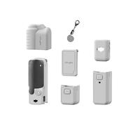 Funda Protectora de Silicona para cardán para dji Osmo Pocket 3 Funda Protectora del Objetivo de la Pantalla Mango roscado Funda Anti-Rayaduras y Anti-Deslizante Piel Accesorios (Allround Gris)
