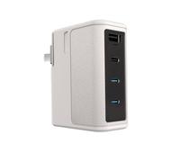 Funda protectora de silicona para cargador CUKTECH GAN de 140 W, resistente al agua y al polvo, funda protectora (gris)