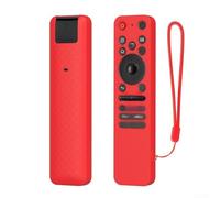 Funda protectora de silicona para control remoto LG MR25GA, funda que absorbe los golpes, cubierta de agarre antideslizante ligera para uso diario (rojo)
