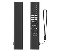 Funda protectora de silicona para control remoto Xiaomi XMRM-P3, cobertura completa de 360°, a prueba de golpes, antideslizante, resistente a los arañazos, fácil de limpiar (negro)