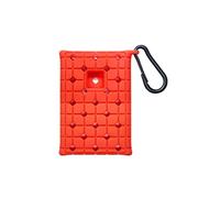 Funda Protectora de Silicona para Disco Duro para Samsung T7 Touch Funda Protectora para Disco Duro Portátil SSD PSSD Sleeve Skin Anti-caída Funda Suave y Ligera para Almacenamiento (T7 Touch Red)