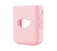 Funda Protectora de Silicona para dji Mic2 Transmisor inalámbrico de cámara Deportiva Funda Antipolvo para micrófono Accesorios a Prueba de caídas (Rosa)
