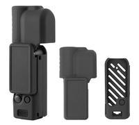 Funda protectora de silicona para DJI Osmo Pocket 4, pantalla de cardán, cubierta protectora completa de cámara, funda protectora de lente, carcasa de protección completa, funda de agarre antiarañazos
