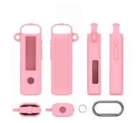 Funda Protectora de Silicona para Fiio Snowsky Echo Nano Transparente, Resistente a Caídas, Golpes y arAñazos，Rosa
