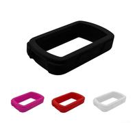 Funda protectora de silicona para Garmin Edge 540 y 840, absorción de golpes, para ciclismo de carretera y montaña, color negro (azul)
