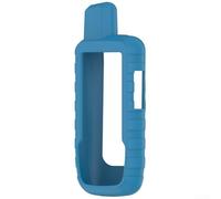 Funda protectora de silicona para Garmin GPSMAP 66i y 67i, a prueba de golpes, antiarañazos, con película de pantalla para senderismo, ciclismo, correr, actividades al aire libre (azul)