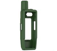 Funda protectora de silicona para Garmin GPSMAP que combina defensa contra caídas y ajuste personalizado para un fácil funcionamiento del botón (verde)