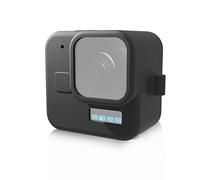 Funda Protectora de Silicona para Gopro Hero 11 Negro Mini, Funda de Carcasa Lavable Desmontable para Cámara de Acción para Gopro Hero 11 Negro Mini (Negro)