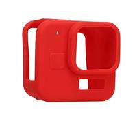 Funda Protectora de Silicona para Gopro Hero 11 Negro Mini, Funda de Carcasa Lavable Desmontable para Cámara de Acción para Gopro Hero 11 Negro Mini (Rojo)