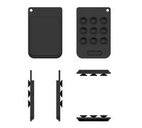 Funda protectora de silicona para grabadora de voz PLAUD Note AI, color negro