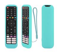 Funda Protectora de Silicona para Hisense Mando a Distancia, EN2P30H EN2J30H EN2B30H EN2N30H EN2A30 EN2G30H, Funda Mando para Hisense, Antideslizante, A Prueba de Golpes, Lavable (Azul Luminoso)