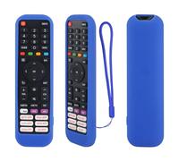 Funda Protectora de Silicona para Hisense Mando a Distancia, EN2P30H EN2J30H EN2D30H EN2B30H EN2N30H EN2A30 EN2G30H, Funda Mando para Hisense, Antideslizante, A Prueba de Golpes, Lavable (Azul)