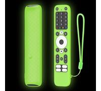Funda protectora de silicona para Homatics Box R Plus, control remoto por voz, ligera, a prueba de golpes, con cordón para un uso fiable (blanco)