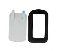 Funda protectora de silicona para iGPSPORT BSC100S Bike Computer, funda suave a prueba de golpes con película templada, carcasa resistente al polvo para cronómetro GPS de ciclismo (85 x 54 x 18 mm)