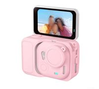 Funda protectora de silicona para Insta360 Go Ultra, funda suave a prueba de golpes para cámara de acción, piel ligera para protección (rosa)