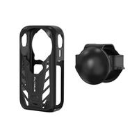 Funda protectora de silicona para Insta360 X6 con cubierta de lente, funda de silicona refrescante para Insta 360 X6, batería lateral abierta, protección completa, accesorios de cámara de acción
