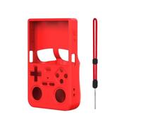 Funda protectora de silicona para K36, suave, portátil, funda protectora para juego K36, antideslizante, accesorio antigolpes (rojo)