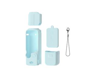 Funda Protectora de Silicona para la Cámara para para Osmo Pocket 3/Xtra Muse, Incluye Protectores de Pantalla y Micrófono